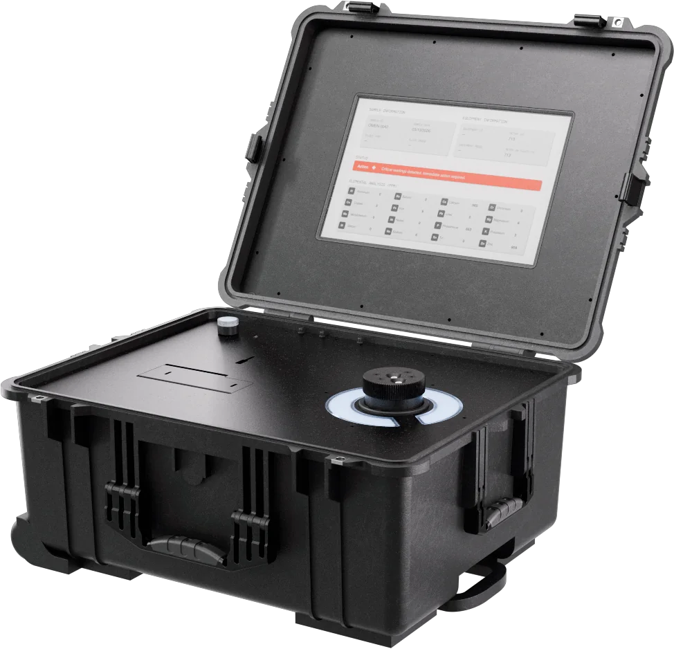 Omen portable lab case with display